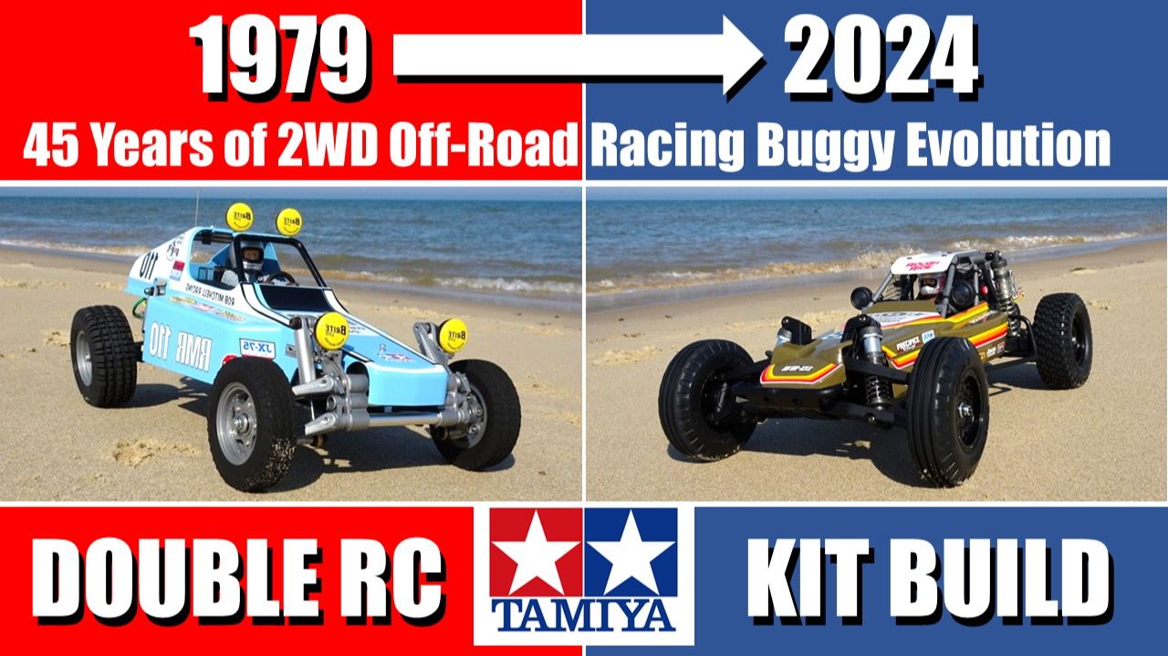 Tamiya Buggy Champ & BBX - 45 Years Of 2WD Off-Road Racing Buggy Evolution - Double RC Kit Build
