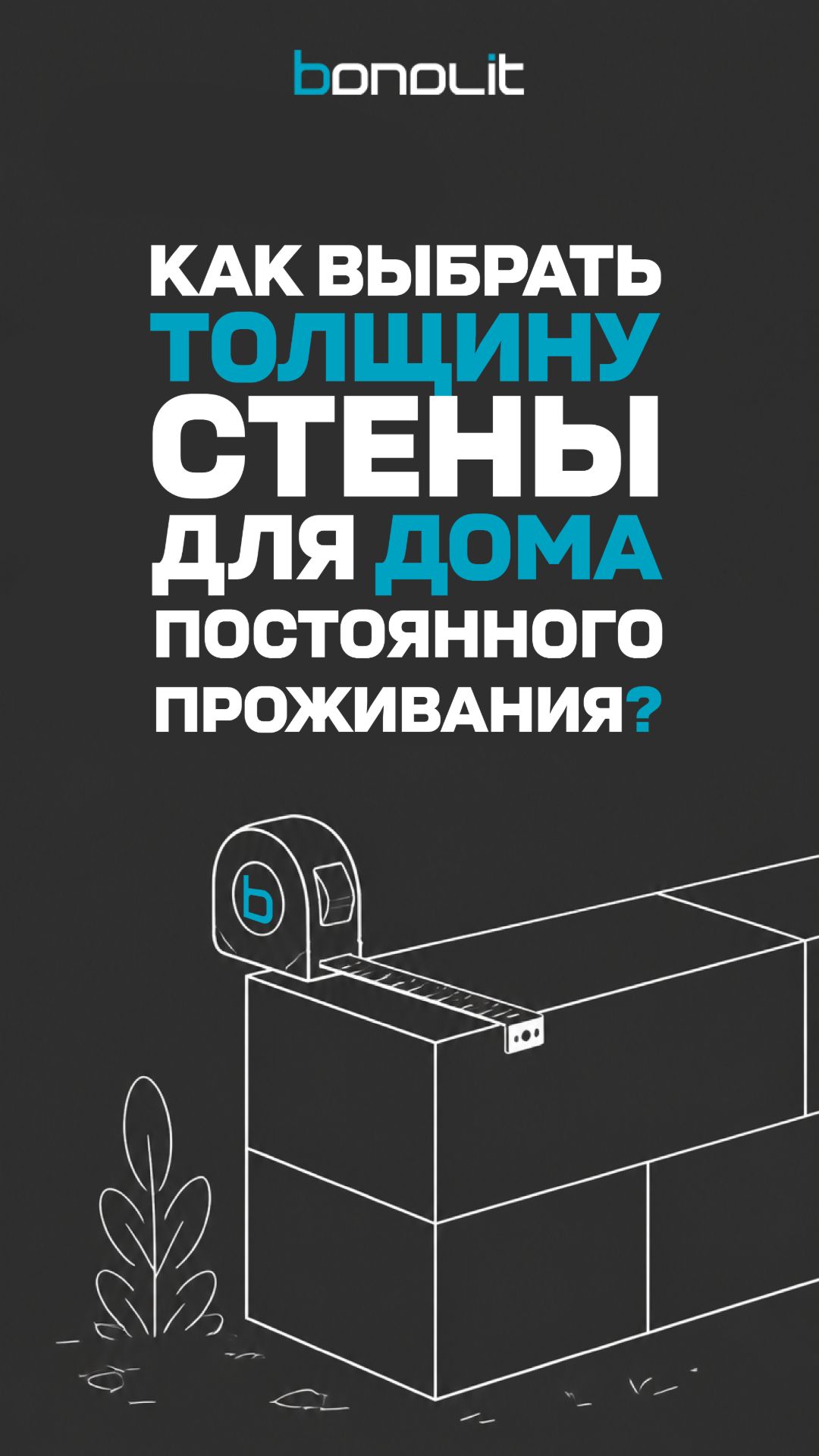 Какую выбрать толщину стены?