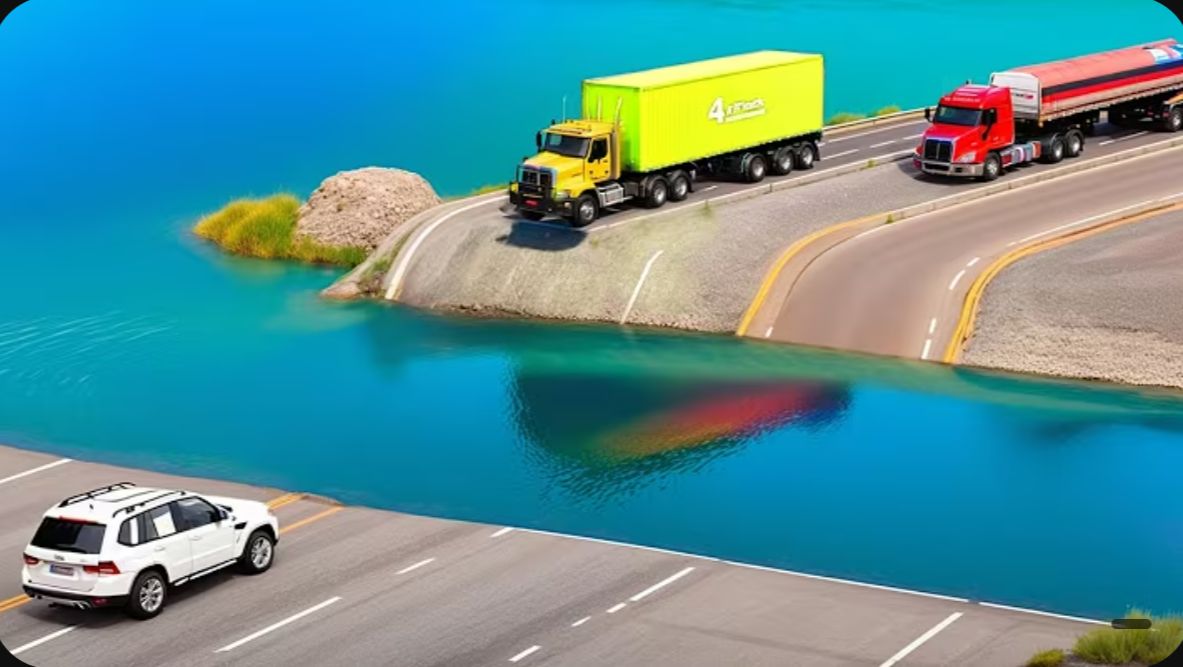 Автомобили против глубокой воды, низких труб, гигантской выпуклости ▶️ BeamNG Drive (ДЛИННОЕ ВИДЕО)