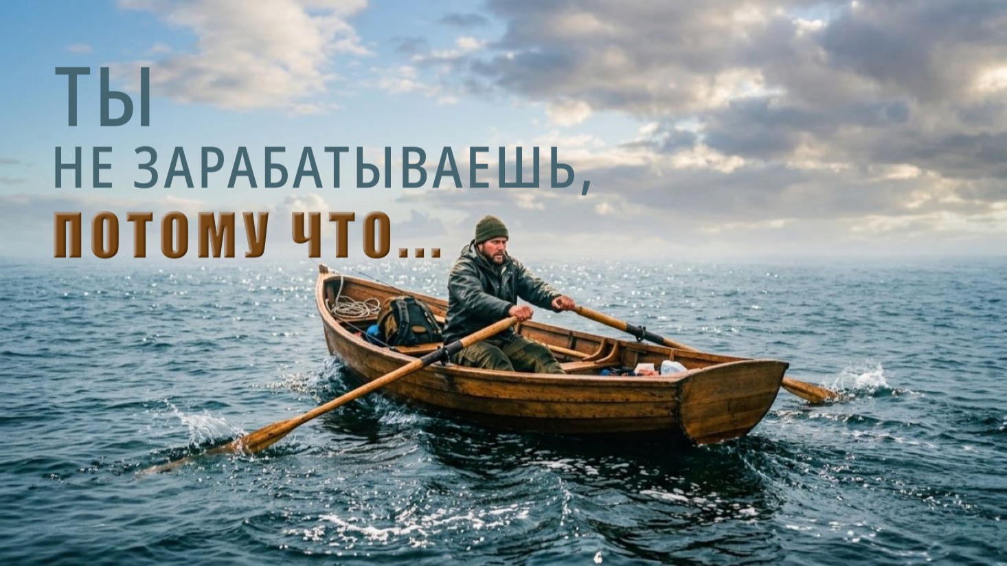 ТЫ НЕ ЗАРАБАТЫВАЕШЬ, ПОТОМУ ЧТО...  Mikhail Clay