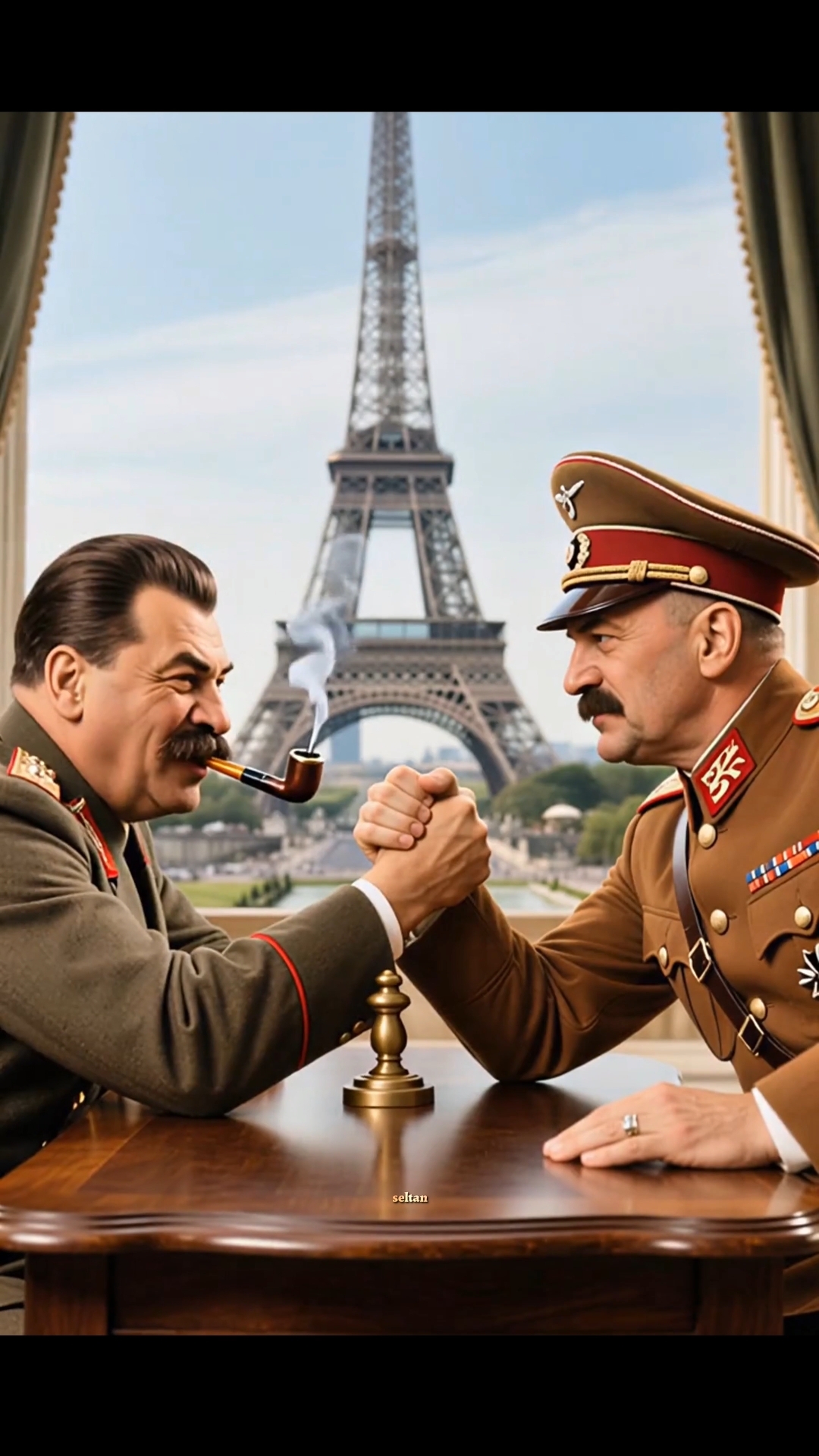 Сталин VS Австрийский Художник #история #шортс #сигма