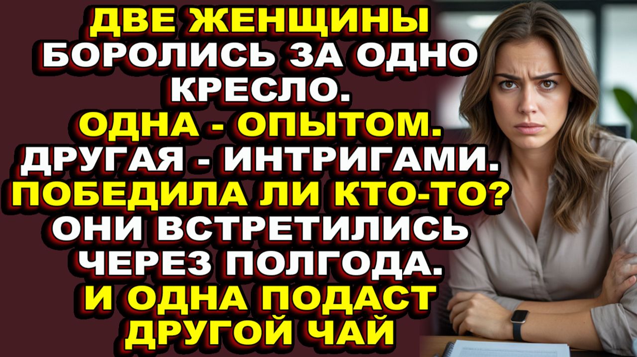 Истории из жизни|Интриги, шантаж, подделка документов — всё ради должности|Аудио рассказы|Аудиокниги