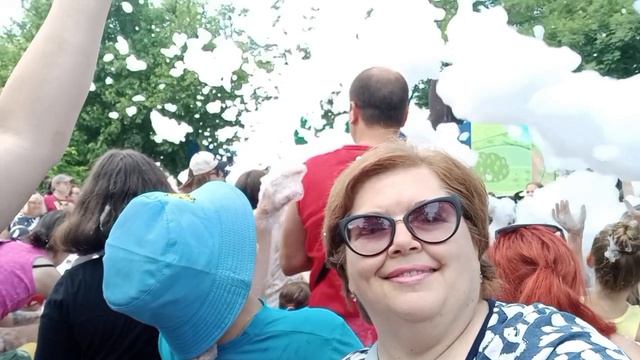 Завалило пеной