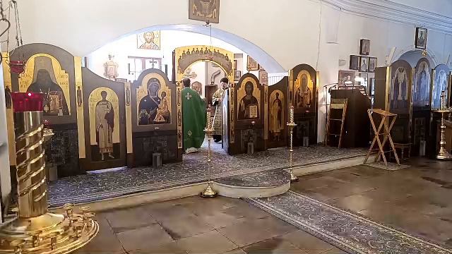 Всех преподобных и богоносных отцов, во святой горе Афонской просиявших. Прямая трансляция.