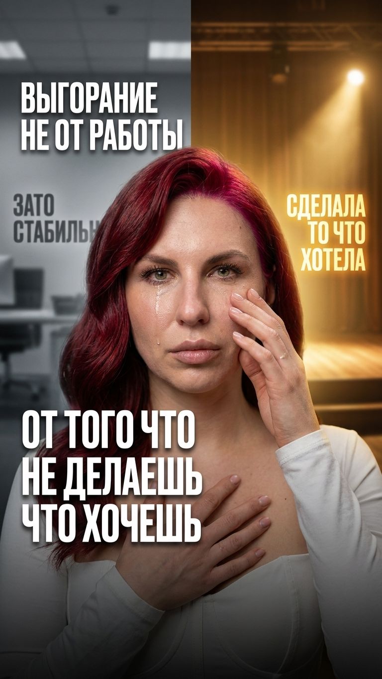 Три признака, что выгораешь не от работы. Проверь себя прямо сейчас.