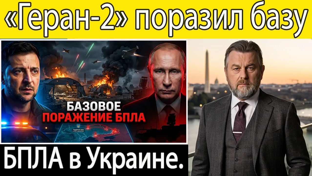 Склад и объект БПЛА на Украине повреждены ударом российского «Герань-2»  Ларри К. Джонсон