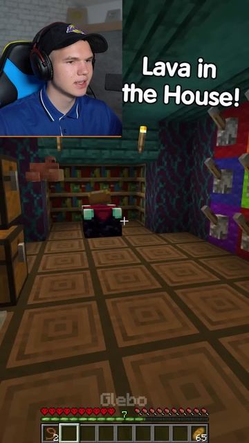 🌋 ЭТОТ ВУЛКАН НЕ ИЗВЕРГАЛСЯ 1000 ЛЕТ В MINECRAFT #shorts #шортс #minecraft #майнкрафт #майн #прико