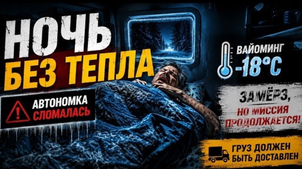 Новое: автономка сломалась в Вайоминге: груз сам себя не довезёт!!!