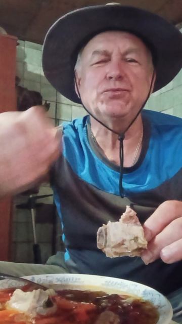 На ужин кисель и шурпа  Приятного всем аппетита