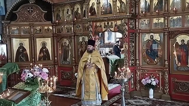 14 июня Неделя 2-я по Пятидесятнице, проповедь протоиерея Анатолия Балясина.
