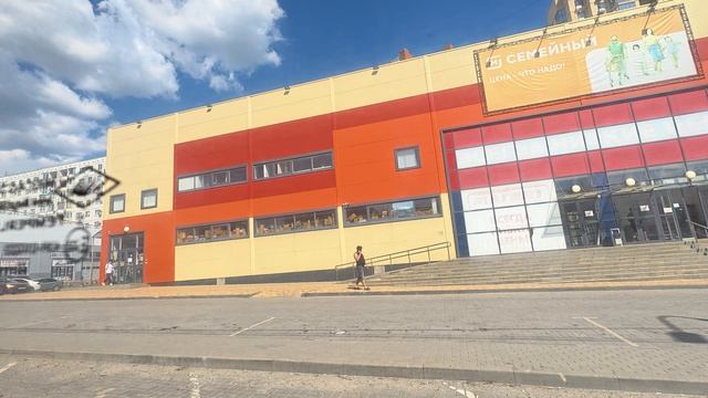 На автобусе по Волгограду. От ТРЦ Акварель до Череповецкой