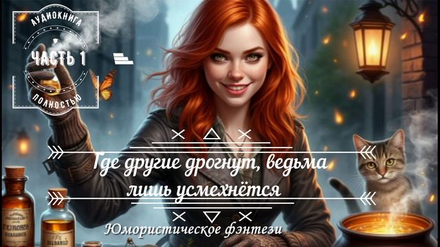 🎧 АУДИОКНИГА ПОЛНОСТЬЮ Где другие дрогнут, ведьма лишь усмехнётся 😈😂 ЧАСТЬ 1️⃣