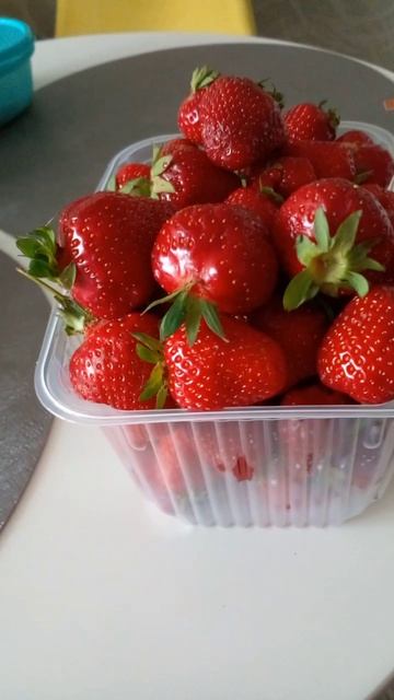 14-06-2026 Вот и появилась вкусная клубника.