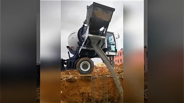 Универсальная бетономешалка или мобильный мини бетонный завод - отличное оборудование