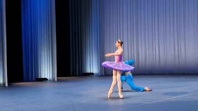 Выпускгой МГАХ. Па де де из балета «Корсар». Кода (2). Элеонора Шайдуллина и Лев Мелкумов