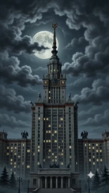 Москва глазами Тима Бертона