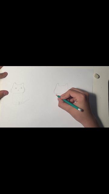 Риую котика