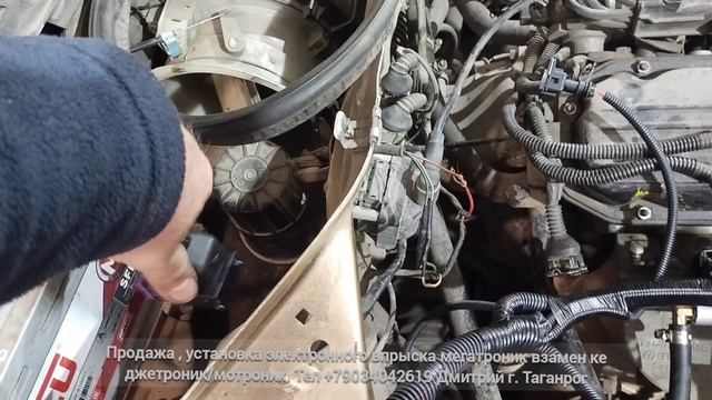 Ньюансы и неожиданности  при установке эл впрыска мегатроник на Ауди 100с4