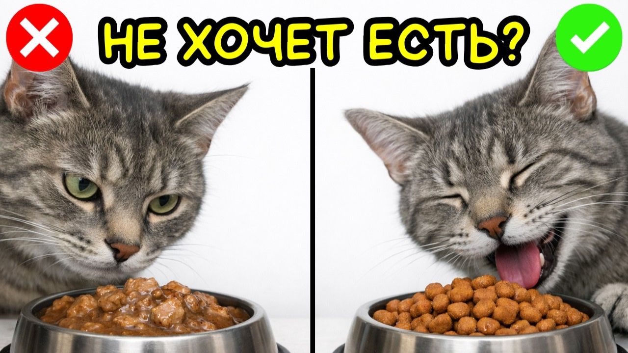 Почему ваша кошка ОТКАЗЫВАЕТСЯ от влажного корма — решите это СЕЙЧАС!
