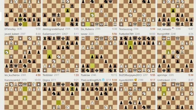 Трансляций шахмат на сайте Lichess – запись №2 - 214of230