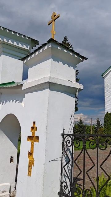 Георгиевская (Юрьевская) церковь 1913 года #ActiveVibesBelarus #Беларусь #Ситцы #путешествие #велоси