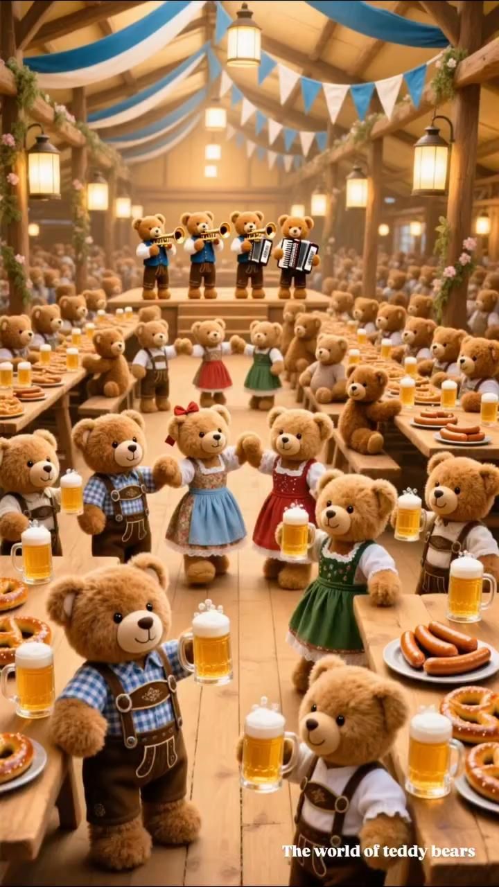 🐻🍺 Октобер фест у мишек  🐻🍺