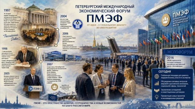 Петербургский международный экономический форум: история создания