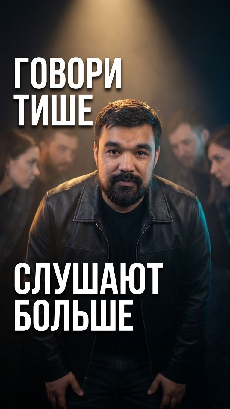 Чем тише ты говоришь, тем больше власти. Почему Дон Корлеоне никогда не кричал