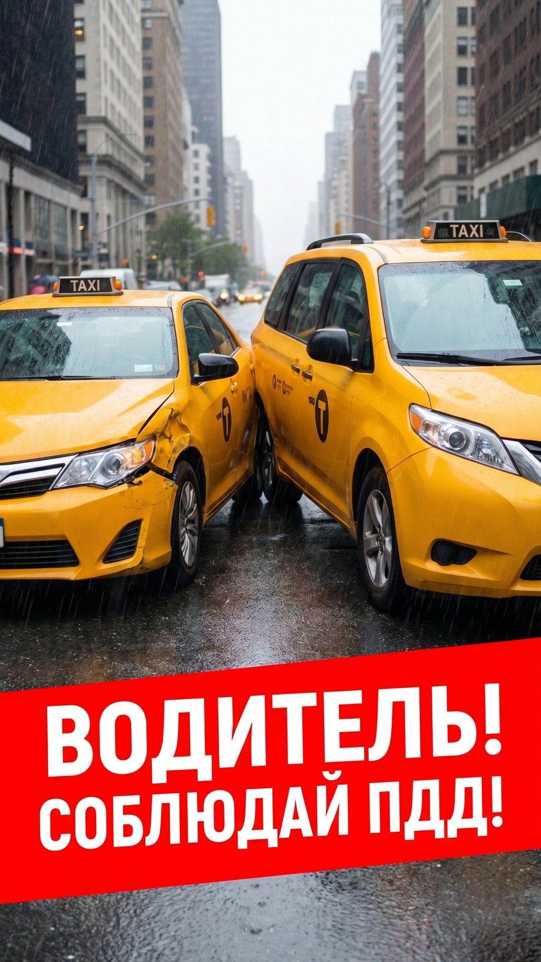 АВАРИЯ Такси — без слов…