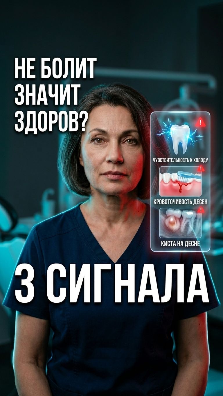 3 сигнала, что зуб уже не спасти 🚨