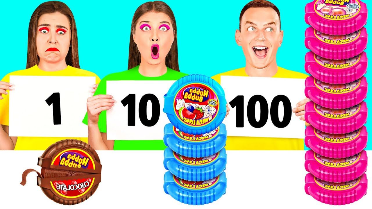 100 Слоев еды Челлендж #3 C BaRaDa Challenge
