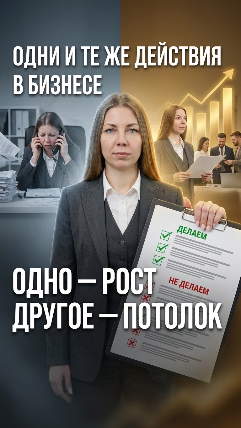 Потолок собственника: 7 действий, которые тормозят рост 📉