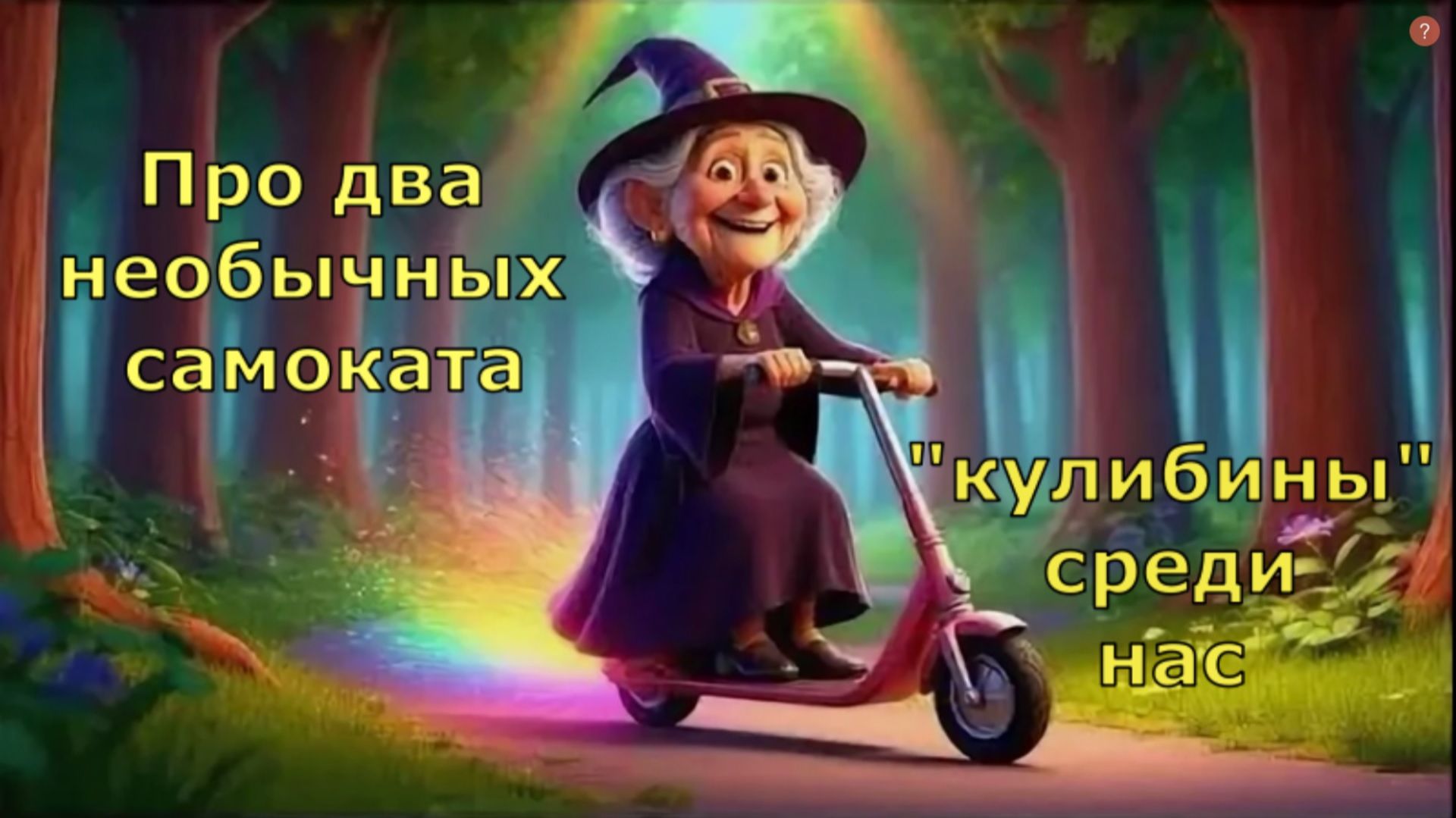 Необычные самокаты. 