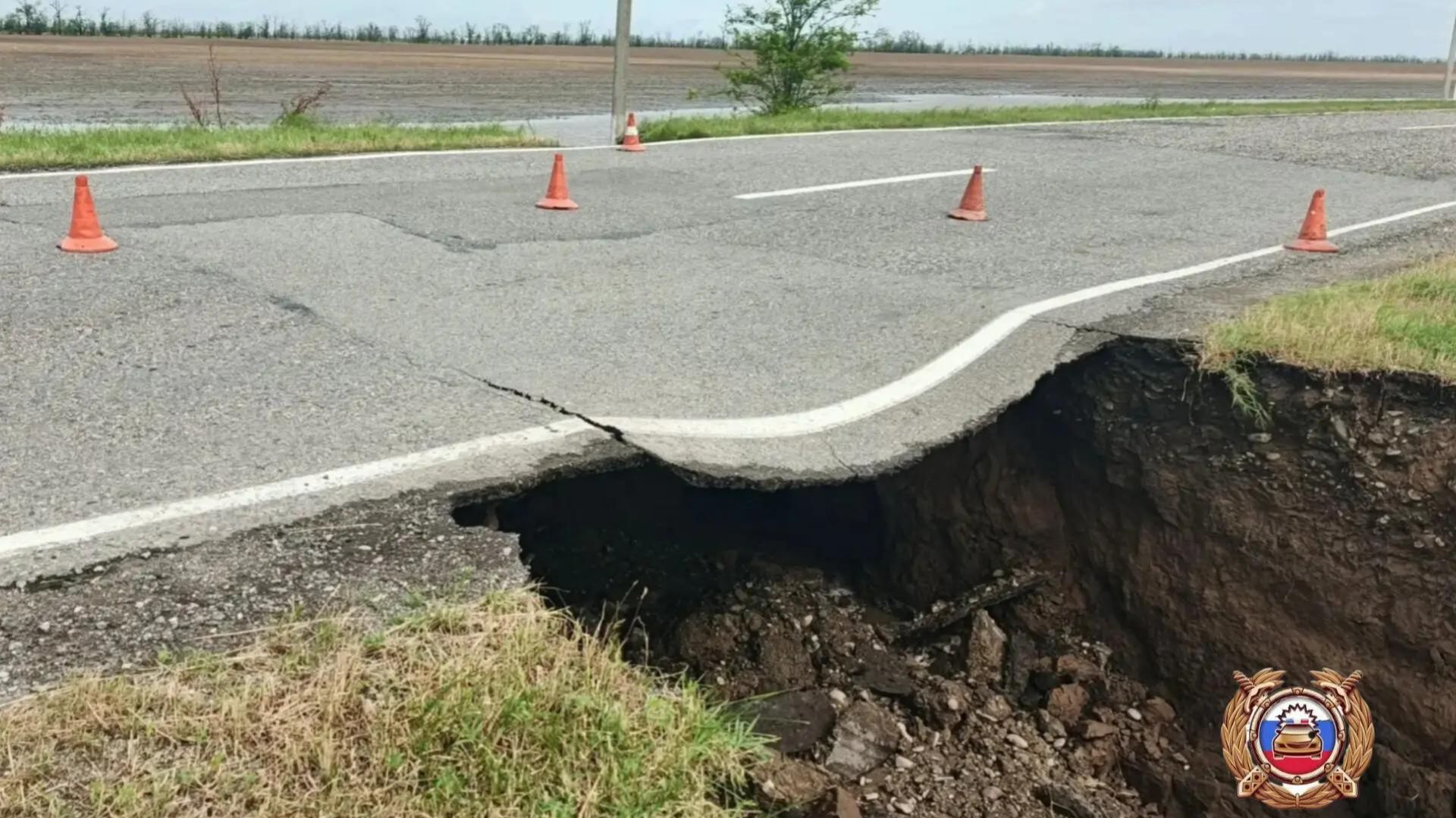 В Курском округе Ставрополья ограничено движение транспорта