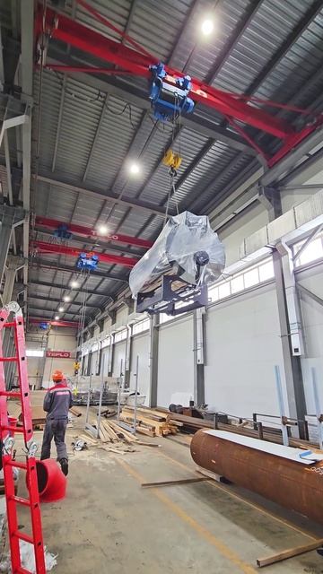 Парогенератор TEPLO ПГ-1000 готов к отправке клиенту. Производительность 1000 кг пара в час.
