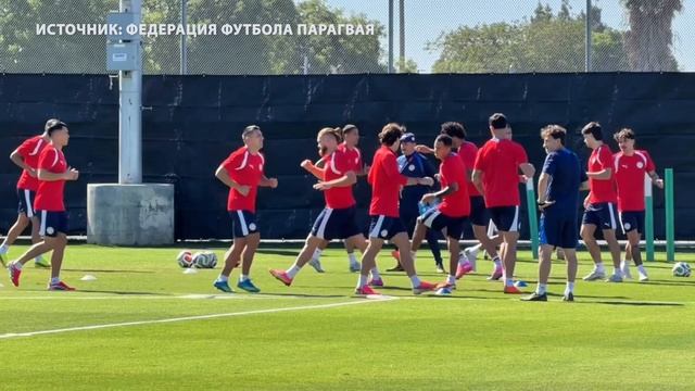 Сборная Парагвая тренируется с целью обыграть Турцию на чемпионате мира
