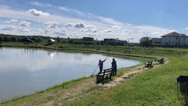 поимка на малом водоёме