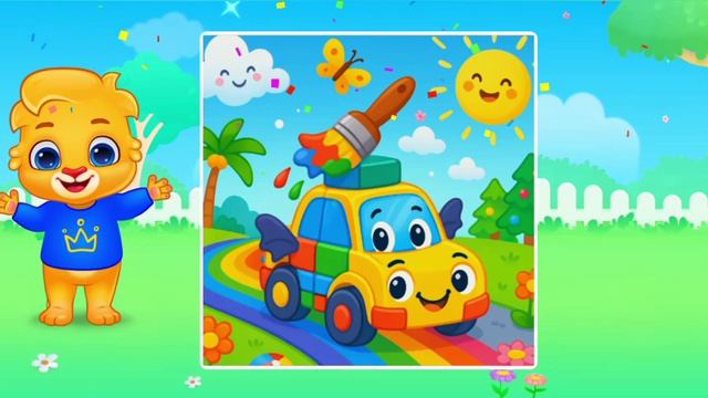 Детский развивающий мультфильм, пазлы, головоломка