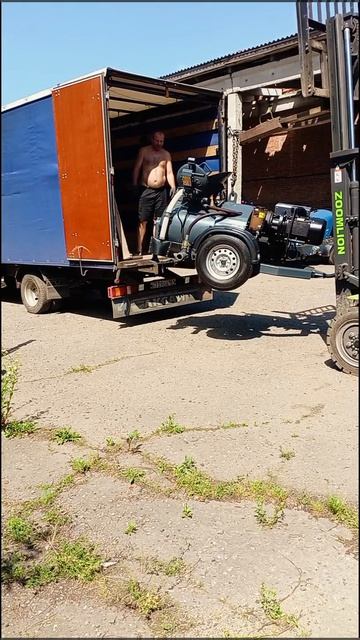 Отправка/Погрузка ЭлектроМикс (электробочки) на Ростов-на-Дону. #пневмотех-юг