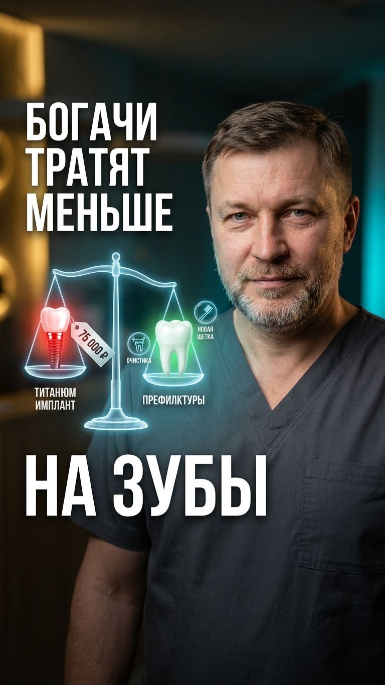 Почему богатые тратят МЕНЬШЕ на стоматологию? 🦷