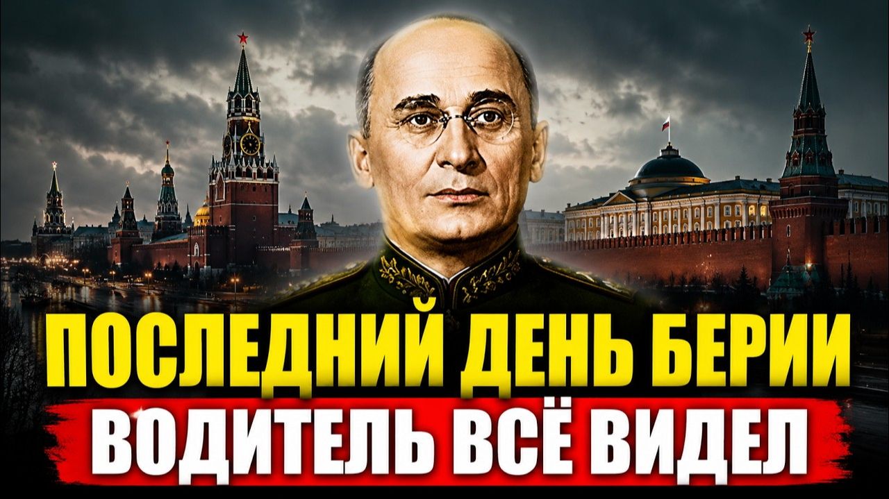 ЛИЧНЫЙ ВОДИТЕЛЬ БЕРИИ Что произошло за 3 часа до его исчезновения