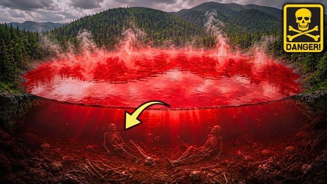7 озёр, которые скрывают кислоту, кости и невидимую смерть
