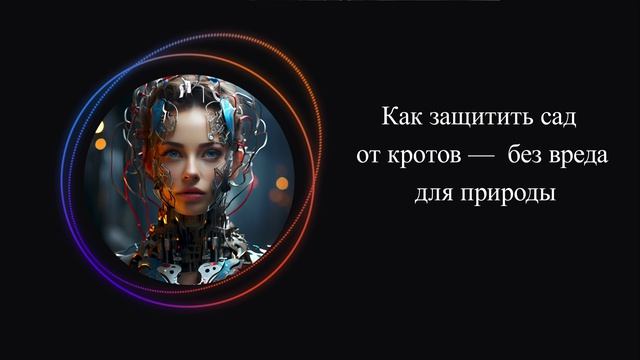 Как защитить сад от кротов —  без вреда для природы
