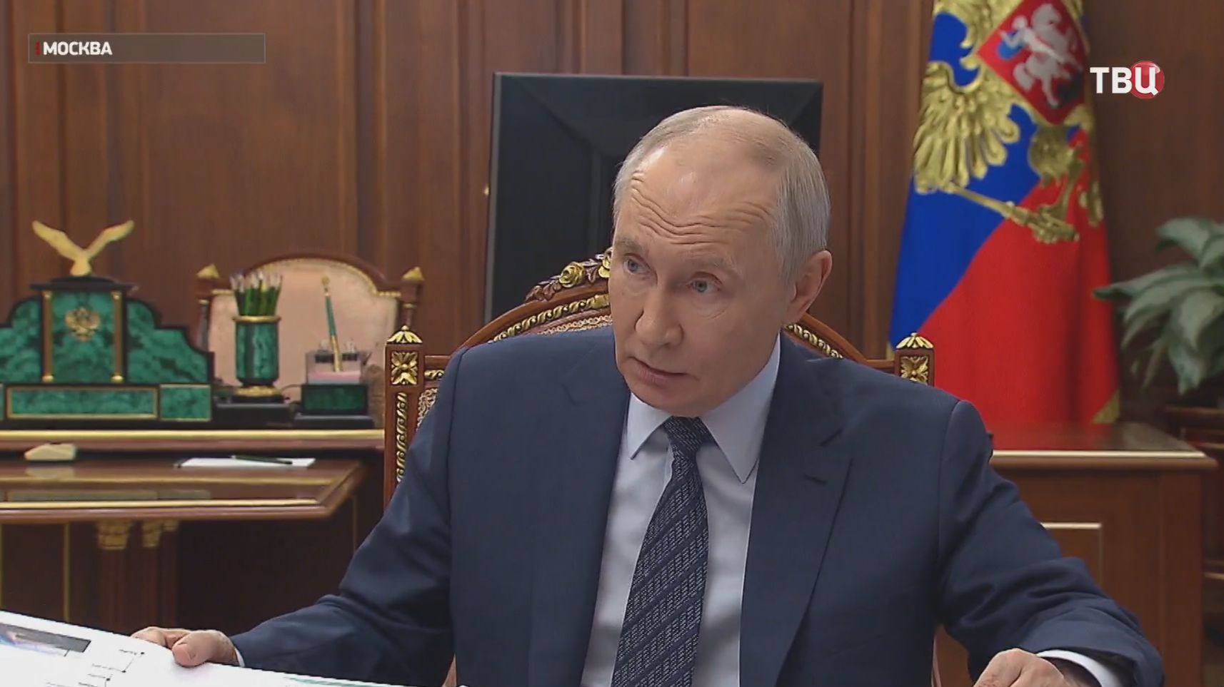 Глава Минтранса доложил Путину о работе ведомства