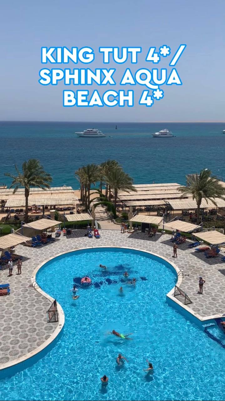 King Tut Aqua Park 4⭐️/Sphinx  Aqua  Beach 4⭐️