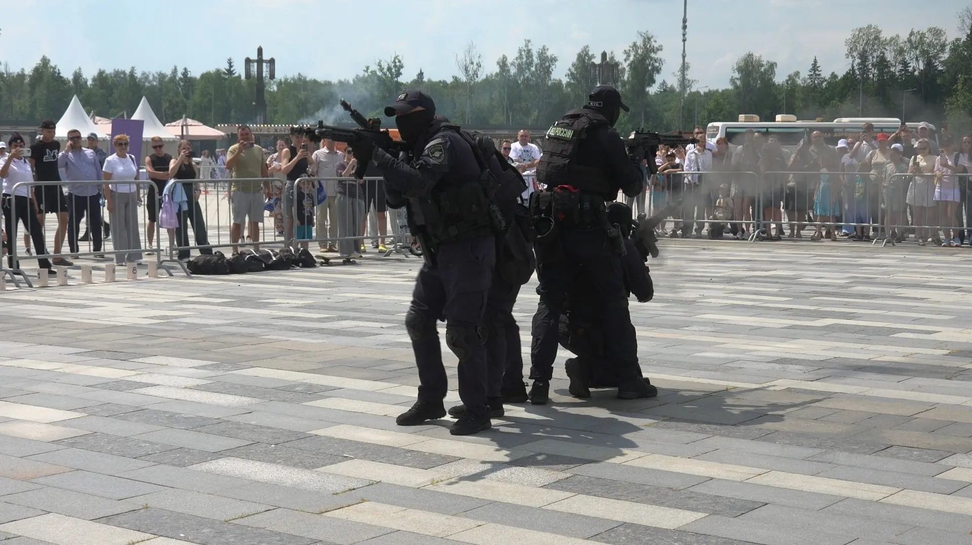 В парке «Патриот» прошло праздничное мероприятие «Один день с полицией Подмосковья»