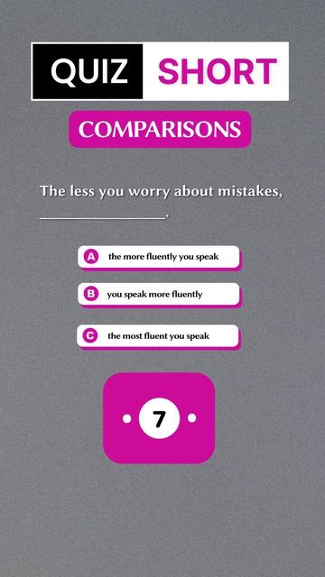 Grammar Challenge: Can You Answer In 10 Seconds?  #englishgrammar  #quiz #easyenglisheveryday