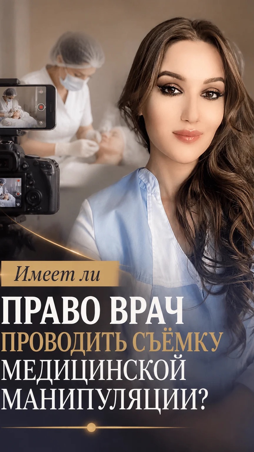 ❓Имеет ли врач право снимать медицинскую манипуляцию?