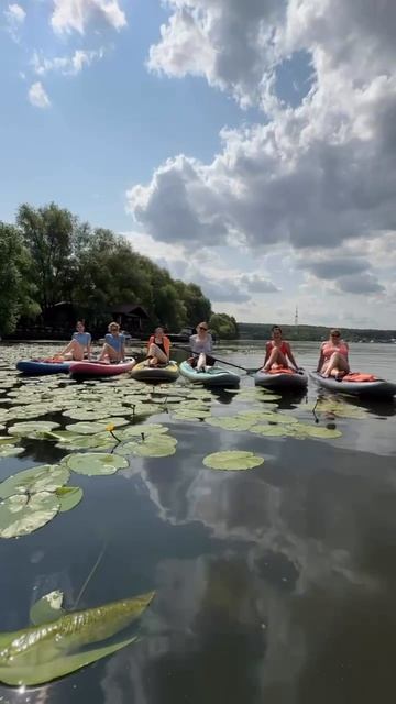 Йога+sup открытие сезона