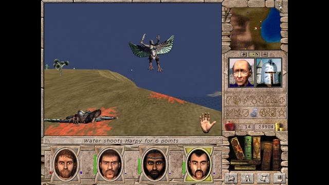 Might And Magic VII: For Blood And Honor. Часть 7. 4 мага ищут части голема в Дейе и Таталии.